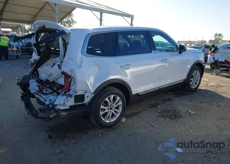 2022 Kia Telluride Lx z USA, uszkodzony, nr VIN 5XYP24HCXNG245386